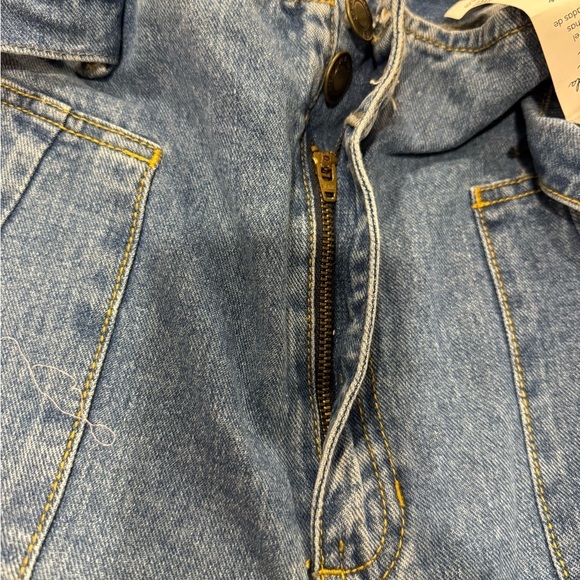 AsiSea belted distressed Jeans made in Columbia Sz 12/30 - Picture 11 of 13